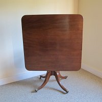 Mahogany Breakfast Table