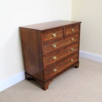 MAHOGANY CHEST OF DRAWERS